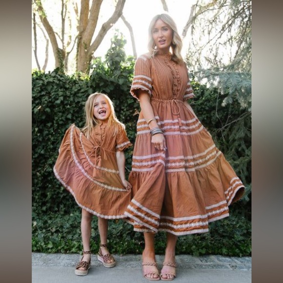 Ivy City Co. Santorini dress in Terracotta, size 1X - Picture 5 of 10